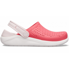 Дитячі Crocs Kids' LiteRide Clog Coral/White