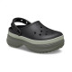 Crocs Classic Platform Stacked Clog Black