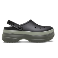 Crocs Classic Platform Stacked Clog Black