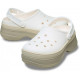 Crocs Classic Platform Stacked Clog White