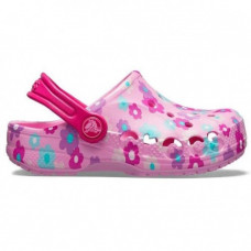 Дитячі Crocs Kids' Baya Clog Volt Flowers Pink