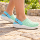 Детские Crocs Literide Kids' Neo Mint/White