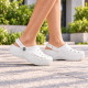 Крокси Сабо Crocs Baya Platform White
