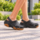 Жіночі Crocs Bubble Crush Clog Black Gum