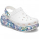 Жіночі Crocs Classic Crush Butterfly Clog White