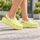 Женские Crocs Classic Crush Platform Lemon
