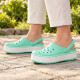 Женские Crocs Platform Mint/White