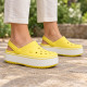 Женские Crocs Platform Yellow