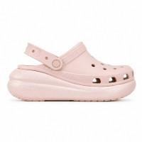 Жіночі крокси Класичні Сабо Crocs Crush Platform Shimmer Pink 