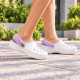 Жіночі зимові утепленні Crocs Baya Lined Clog Fuzz-Strap Clogs White